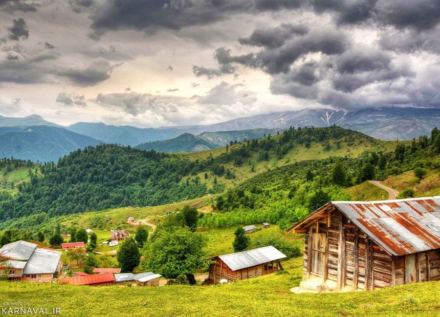 ییلاق شاندرمن بی نظیر در پاییز